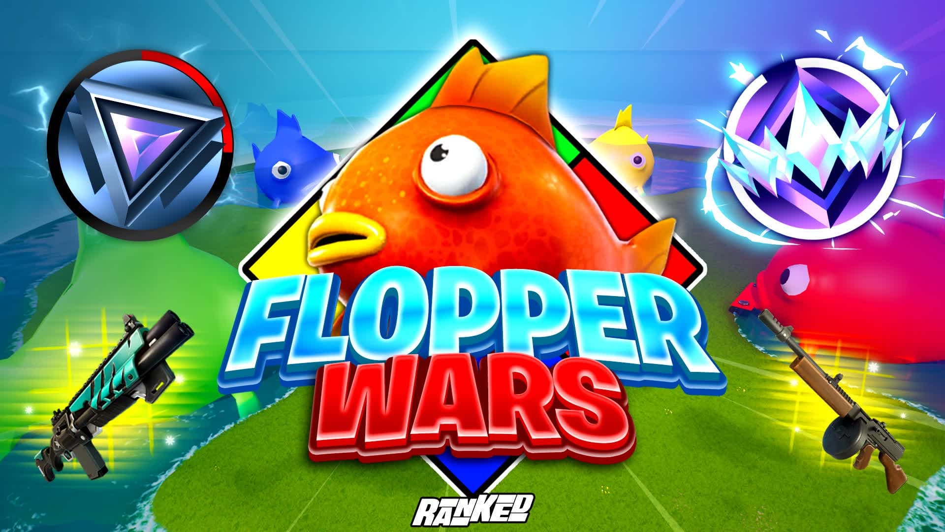 🐟 FLOPPERS! Zone Wars 🌀