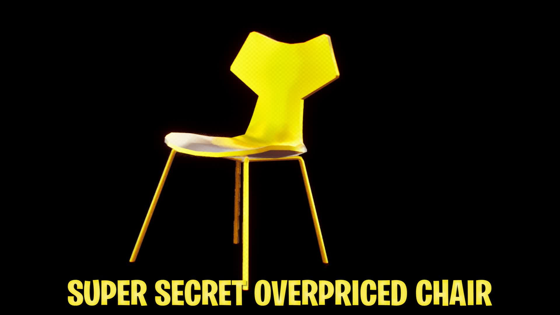 Super Secret Overpriced Chair