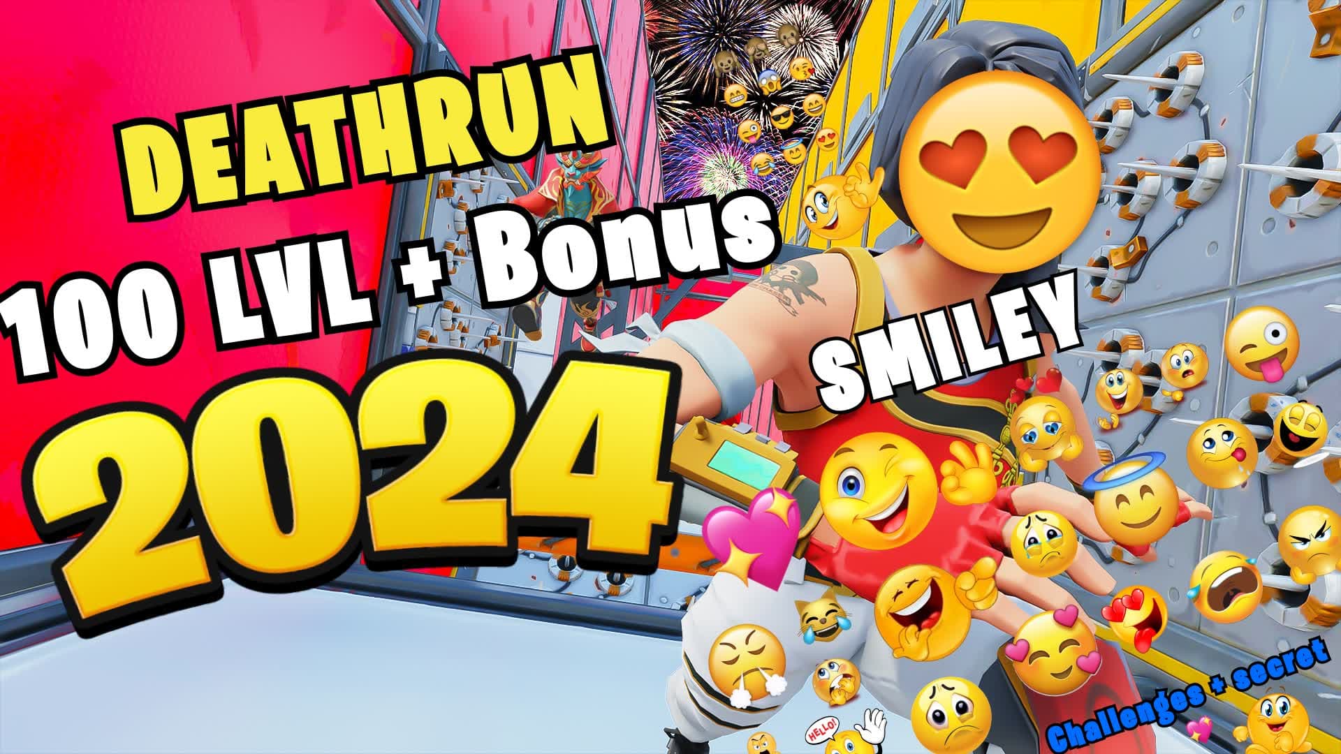 DEATHRUN 100 LVL SMILEY 🏃‍♂️