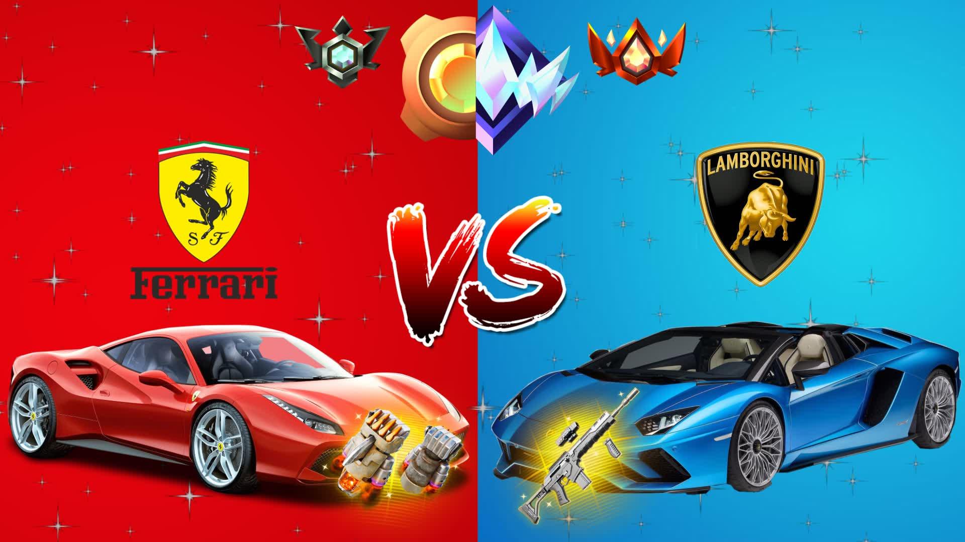 ⭐🚦FERRARI VS LAMBORGHINI 🚦⭐