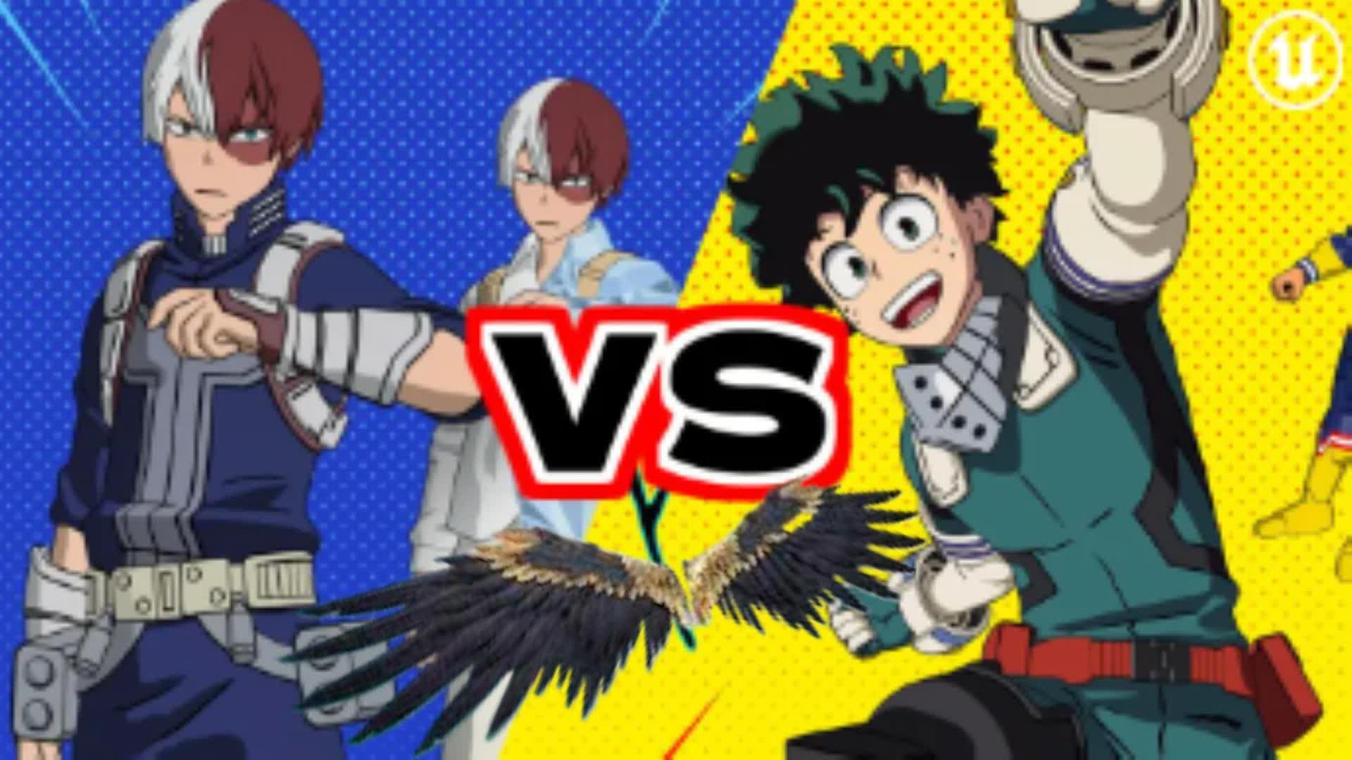 NEW!!!Deku vs Shoto PVP/デクvs轟焦凍