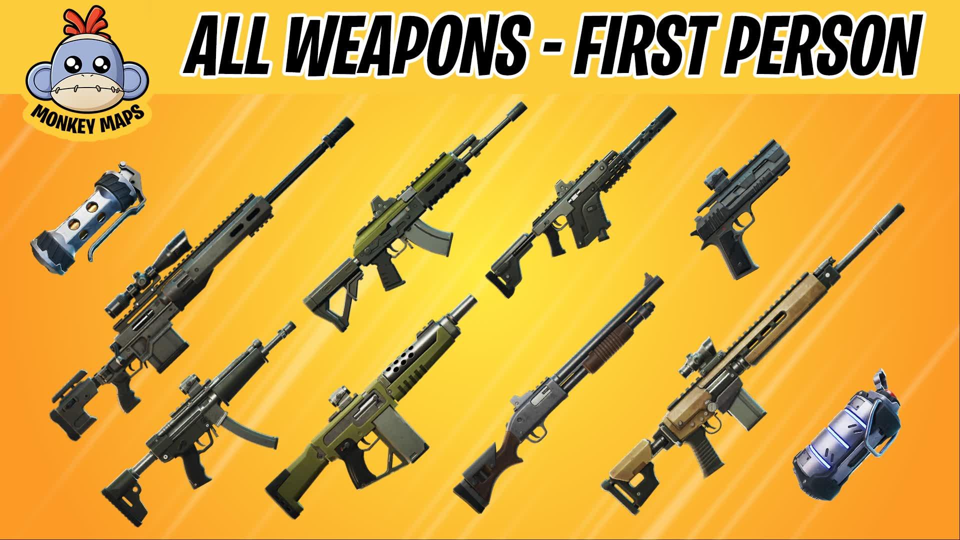 All Weapons - First Person