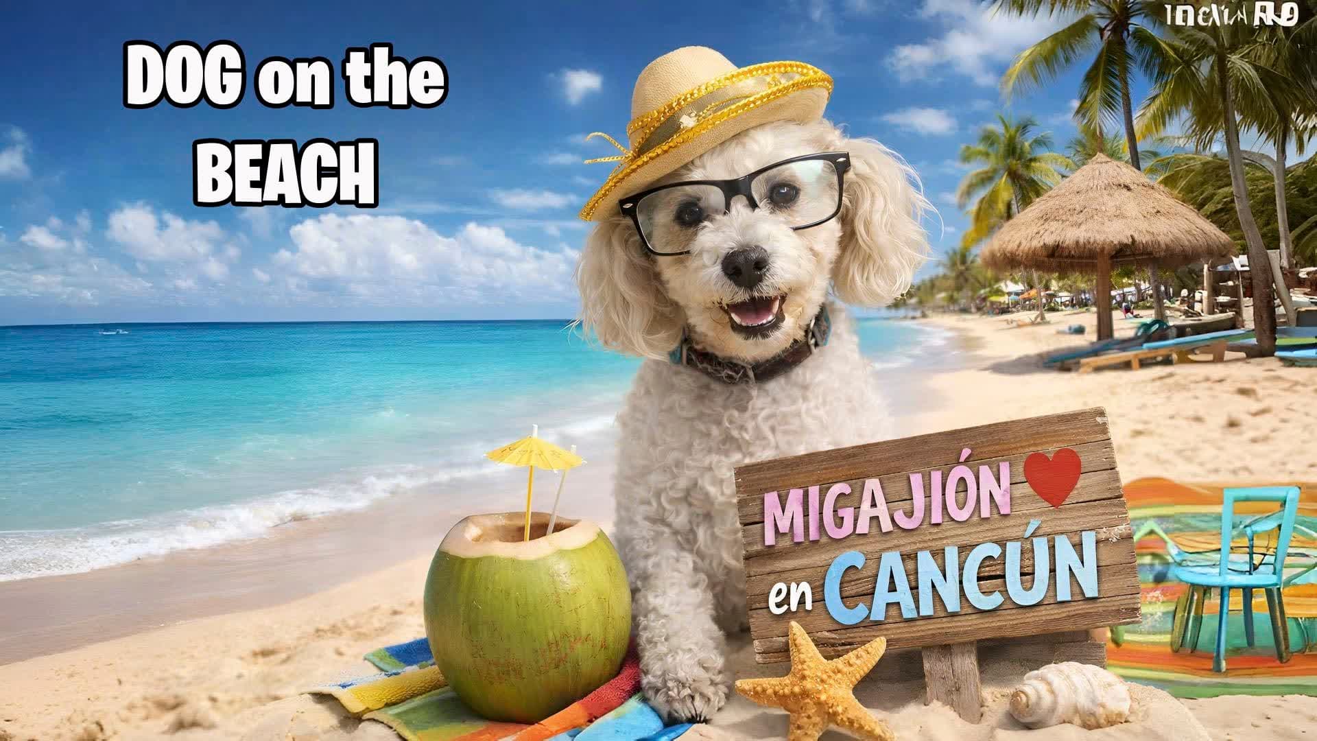 DOG on the BEACH🐶🌊 MIGAJON en la PLAYA