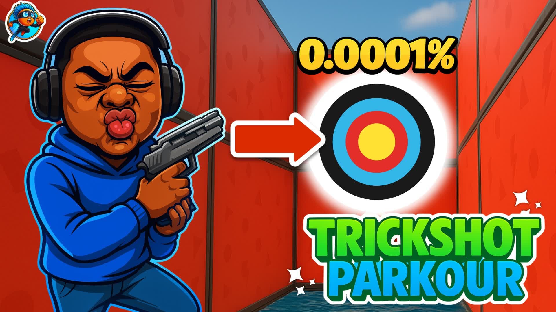 🌈VERY TRICKSHOT PARKOUR 🎯150