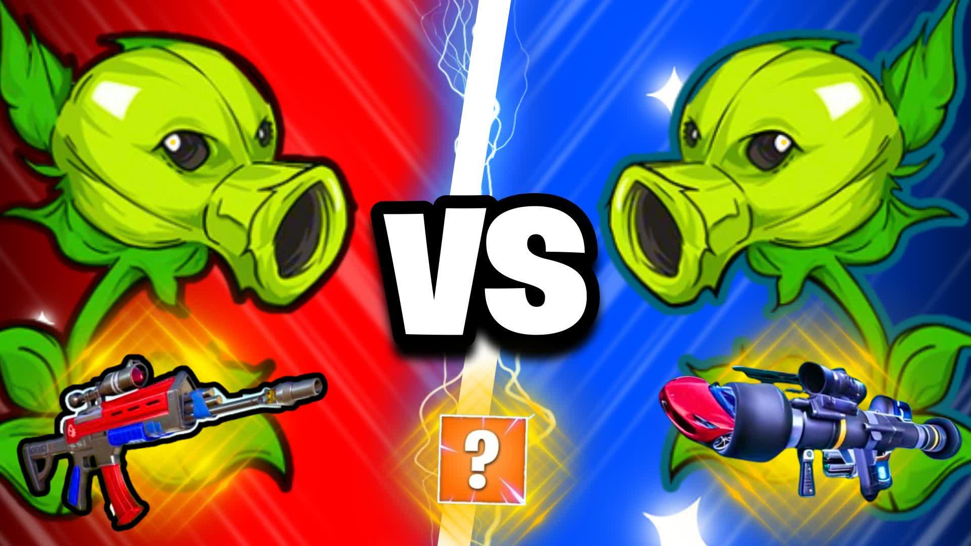 PVZ🌱Plants VS Zombies🧟 🔴RED VS BLUE🔵