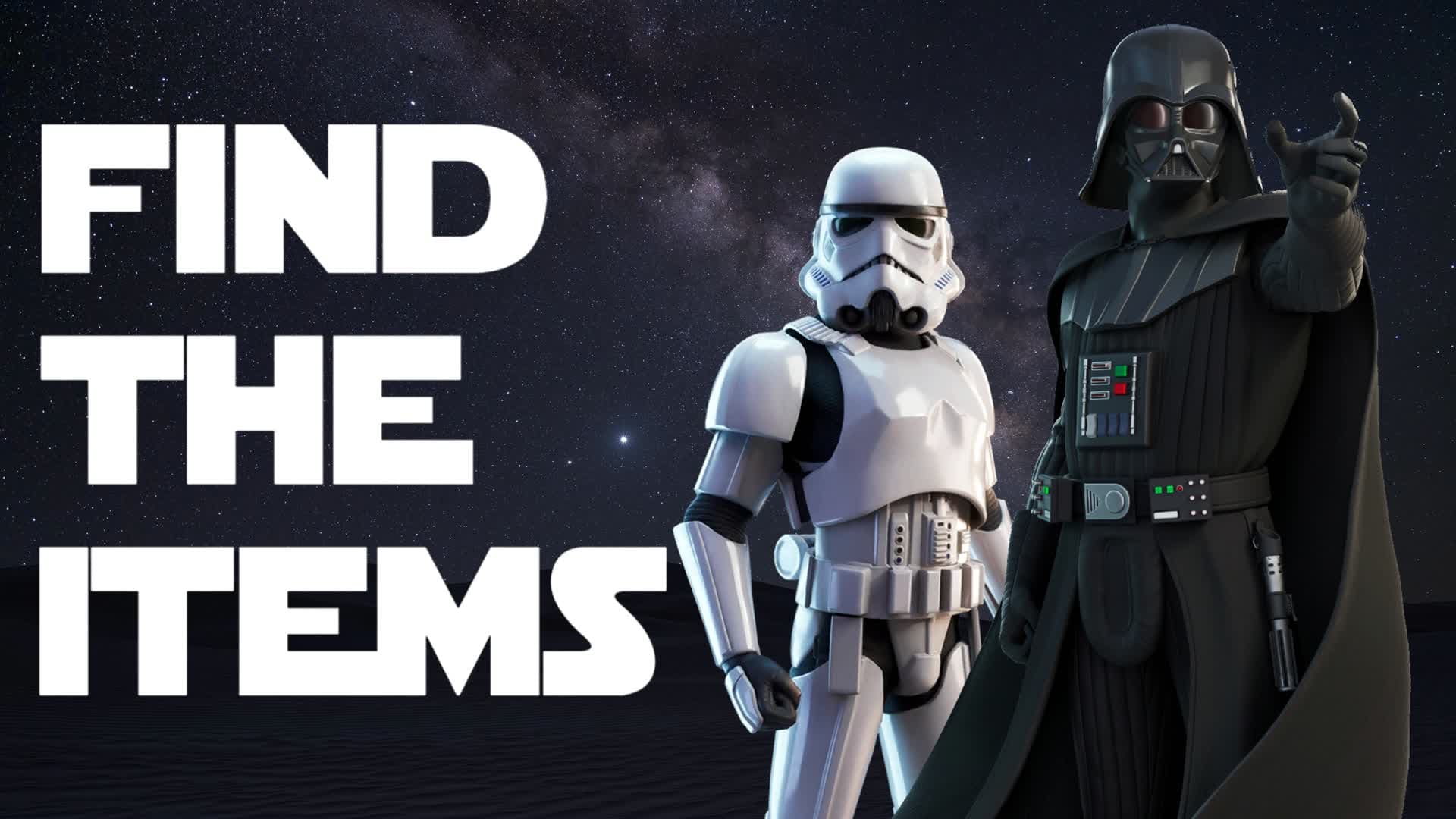 Find The Items - Star Wars