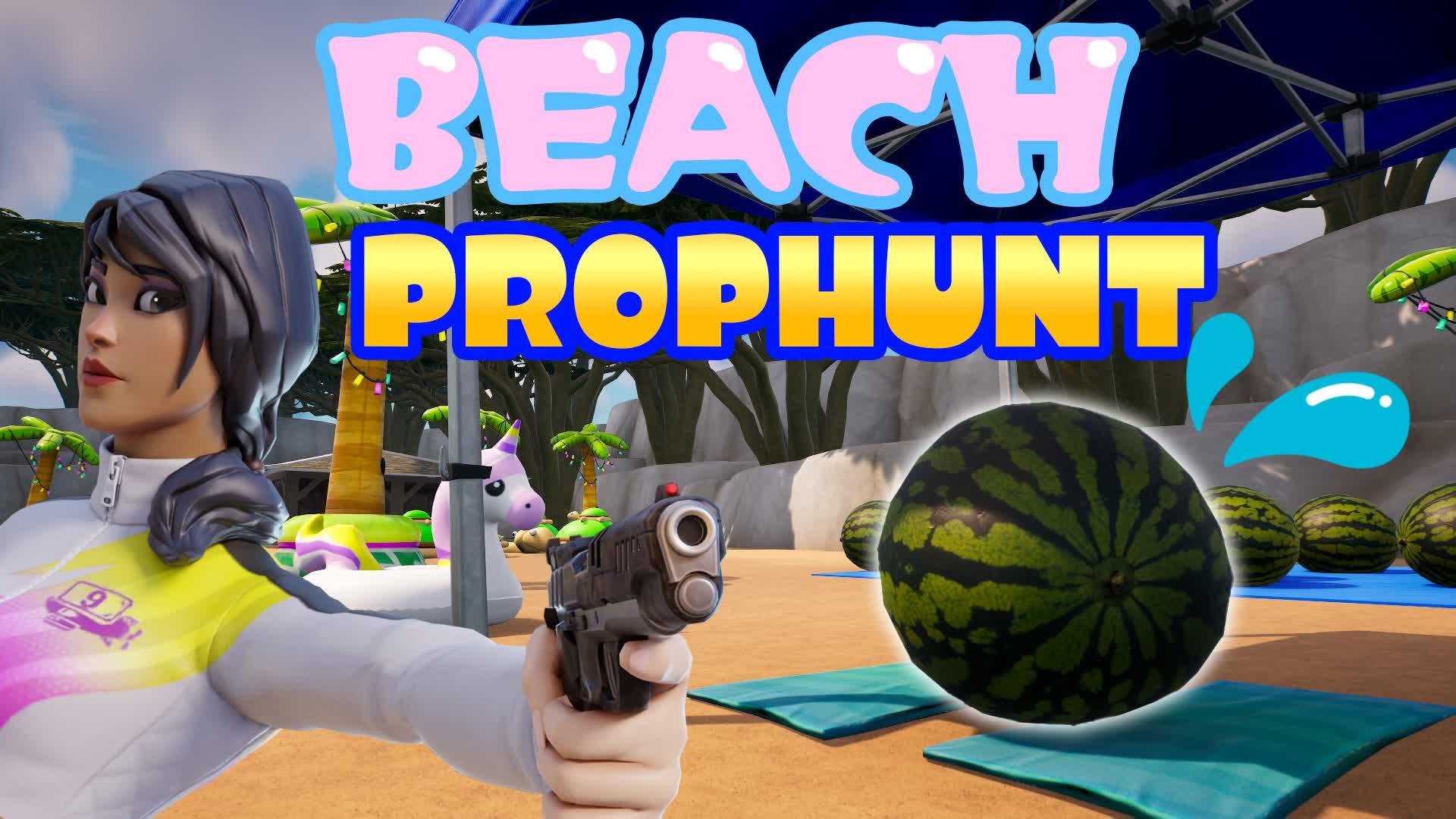 ビーチ小道具かくれんぼ🌴/Beach PropHunt🌴