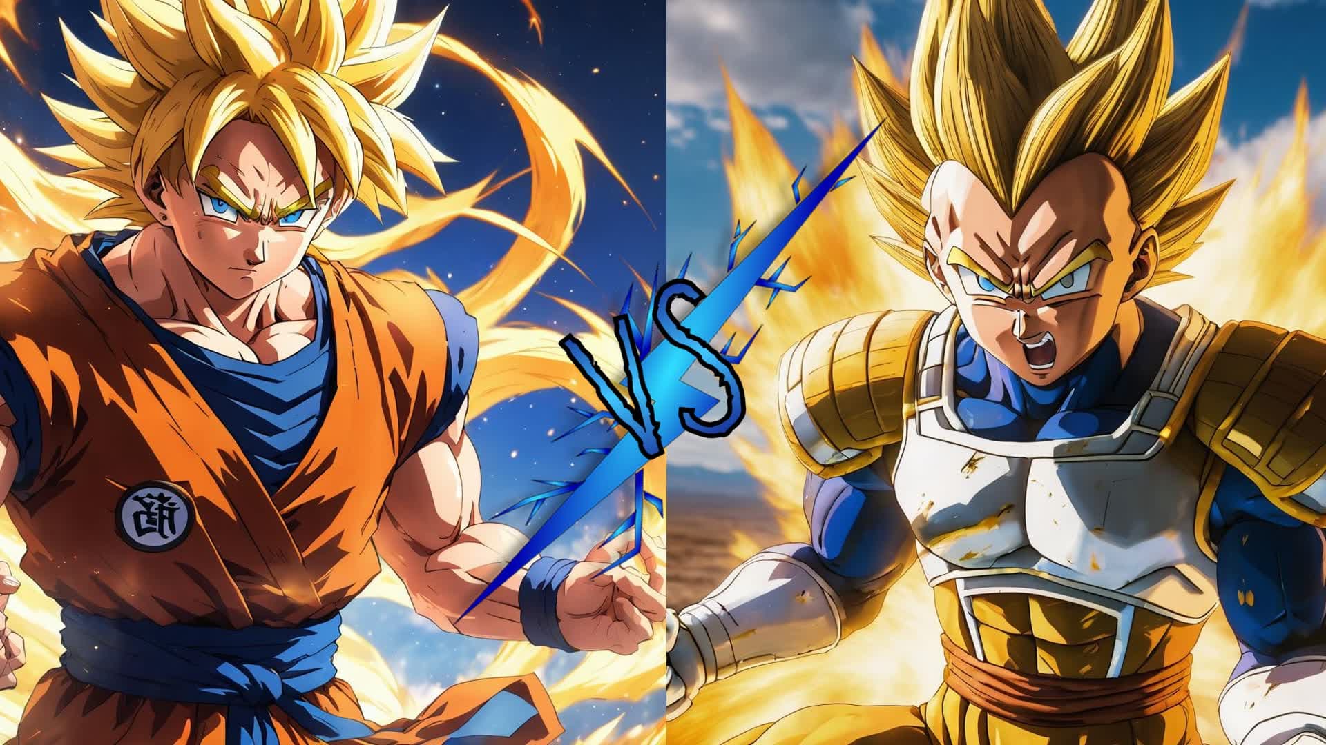 Goku VS Vegeta (!CHRISTMAS UPDATE!)