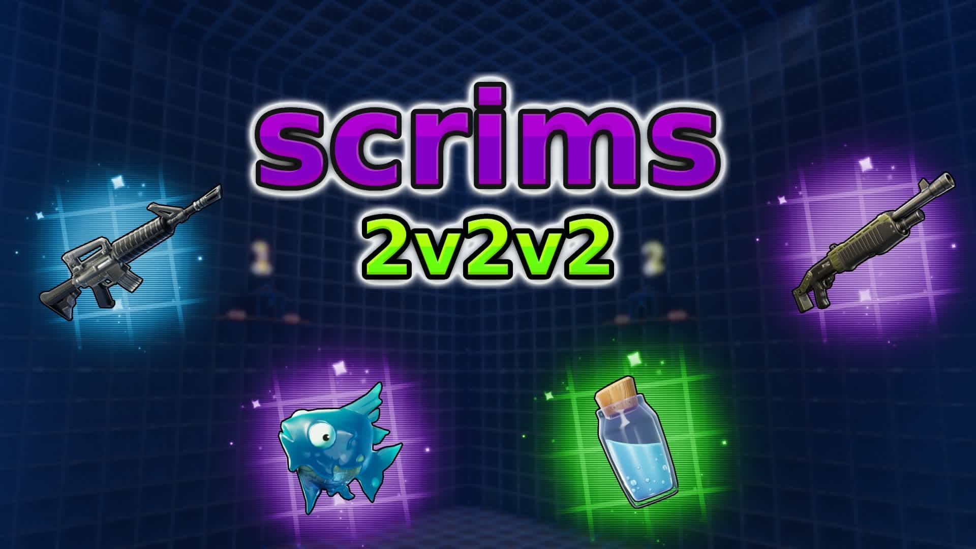 SCRIMS 2v2v2 - [UFHD] 🌀
