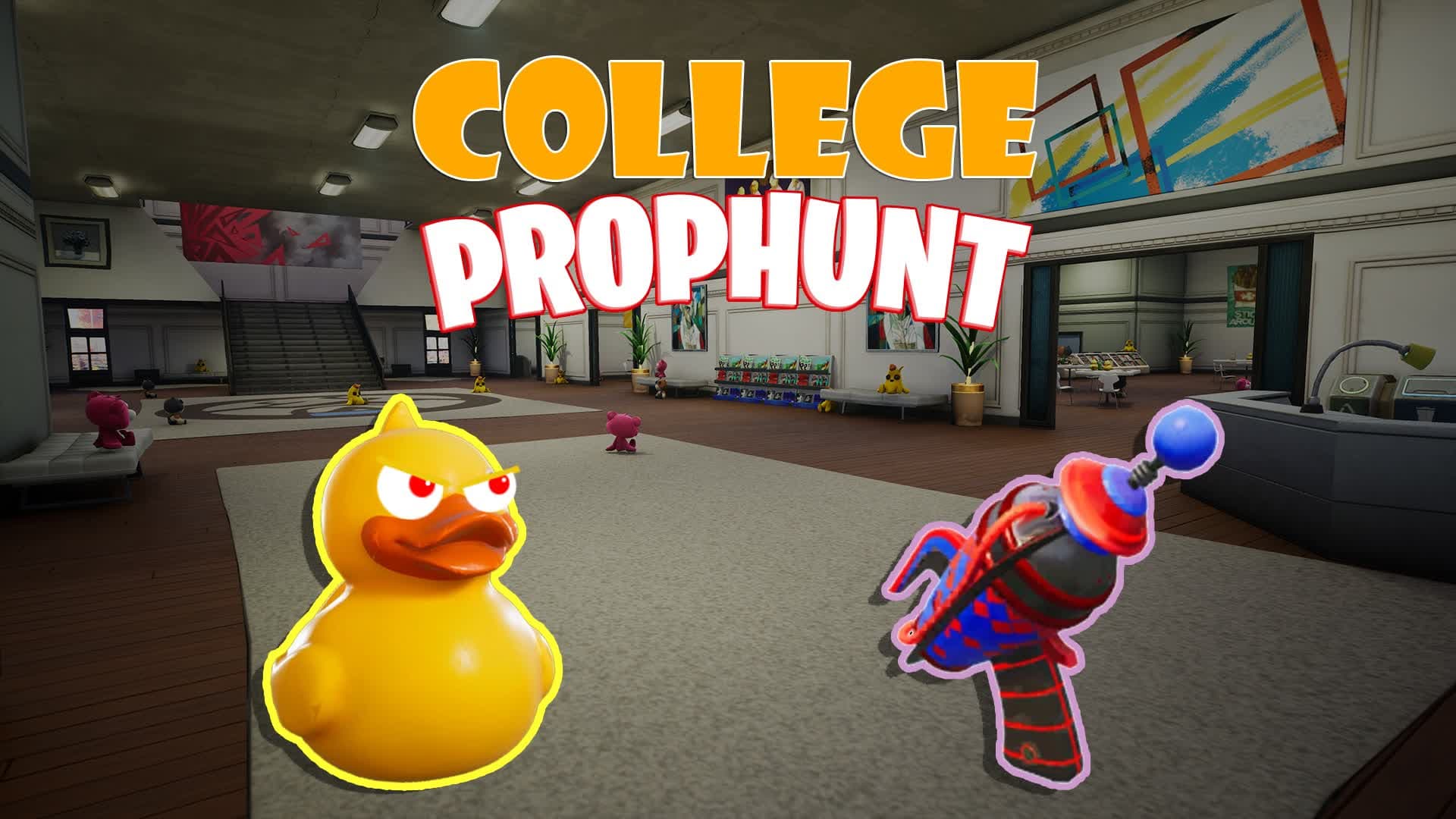 🎒College Prop Hunt🎒