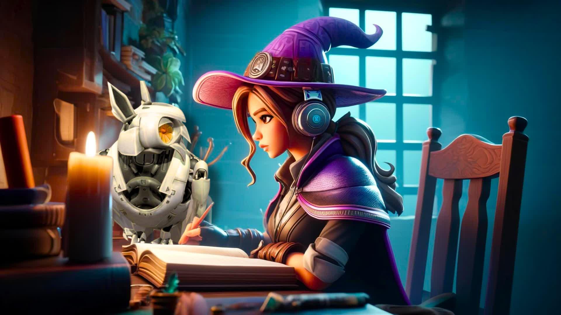 🎧 LOFI MAGIC ROOM 🧙 STUDY LIKE A MAGE