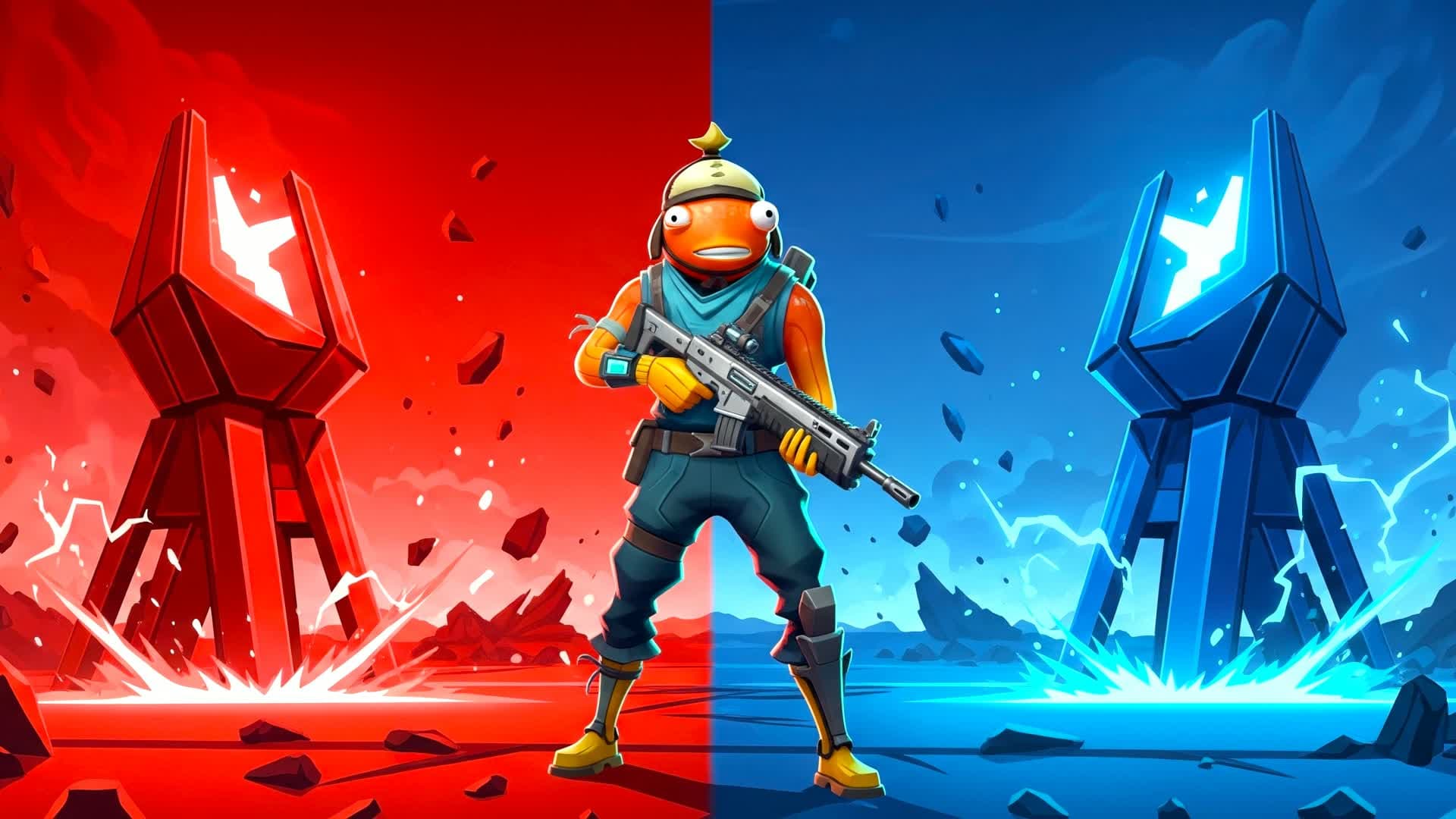 Shock Towers 🔴🔵 Red vs Blue