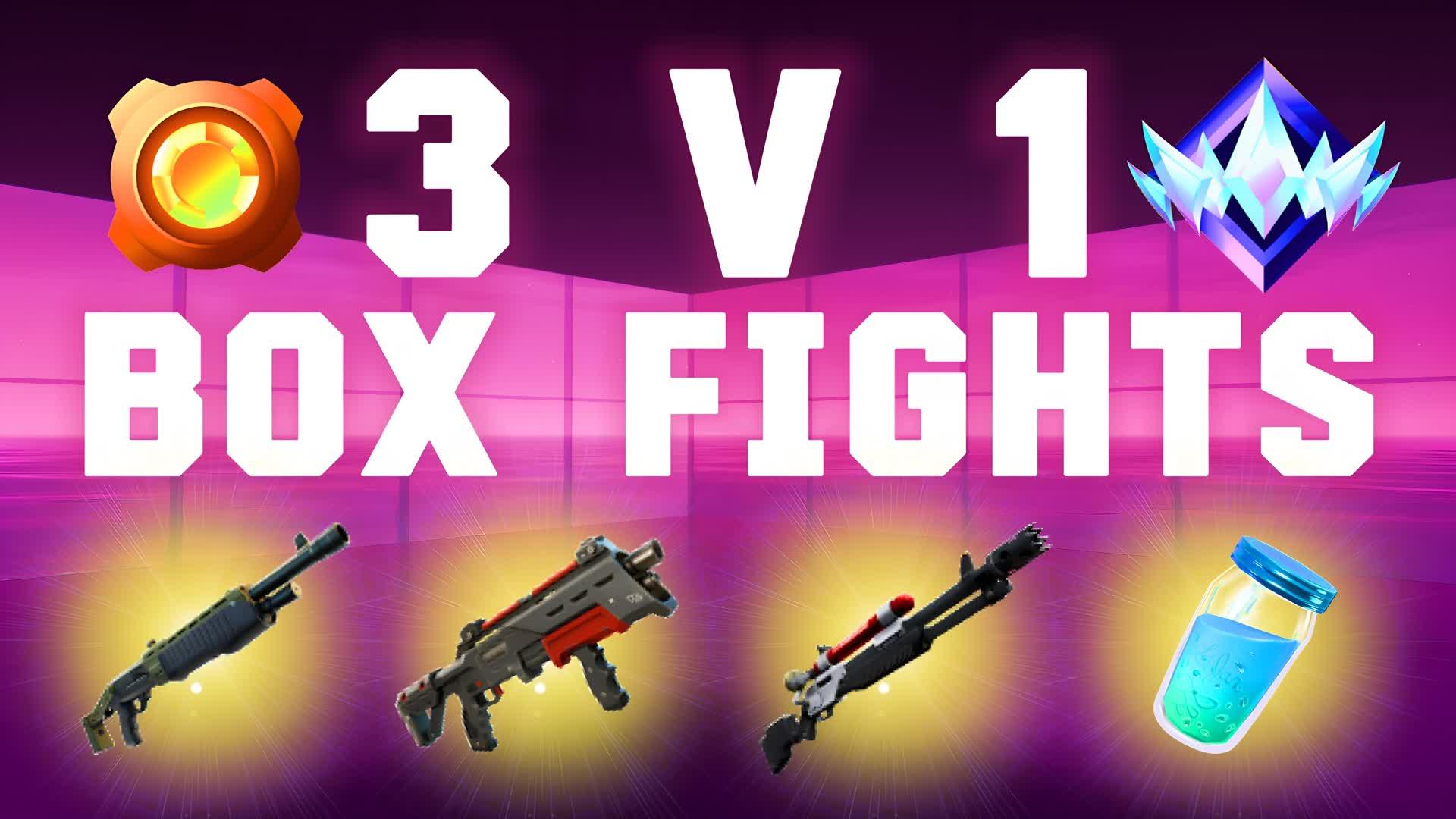 MEGA BOX FIGHT 3V1 💫