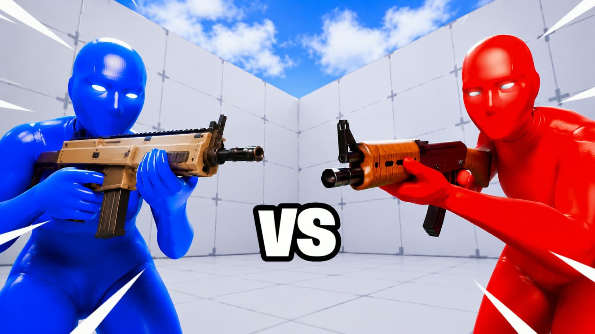 RVB RED VS BLUE 1VS1