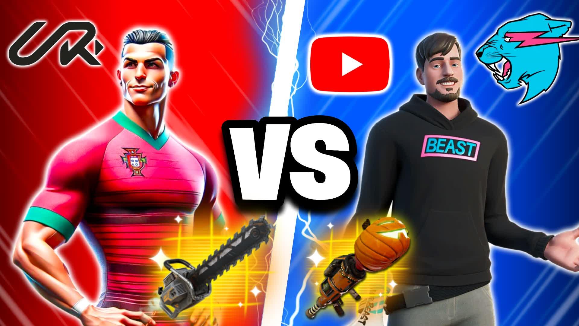 RONALDO VS MRBEAST 🔴🔵