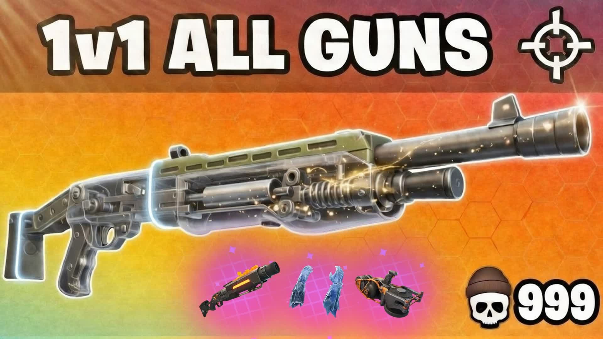 WILD 1v1v1 With EVERY GUN