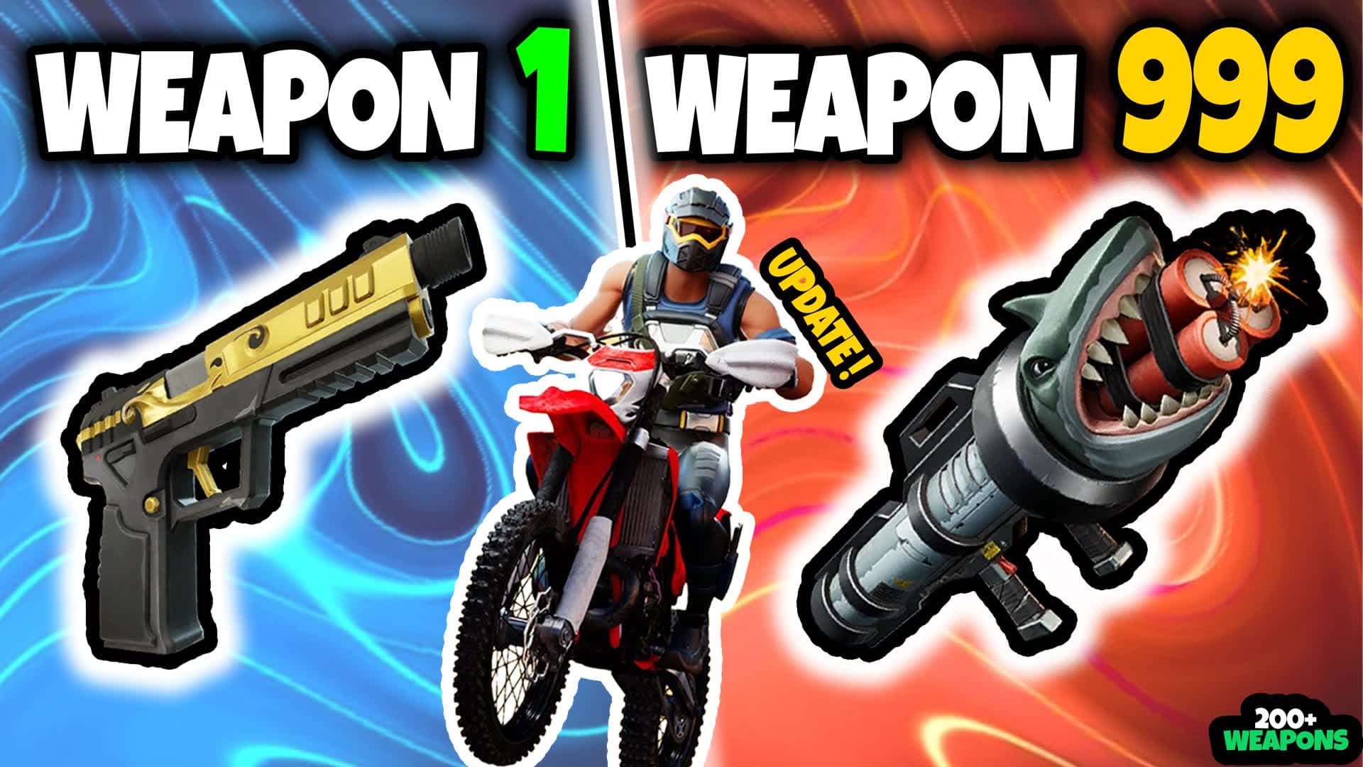 🏍️DIRT BIKE🔫GUN GAME🔫ONE SHOT 🎯