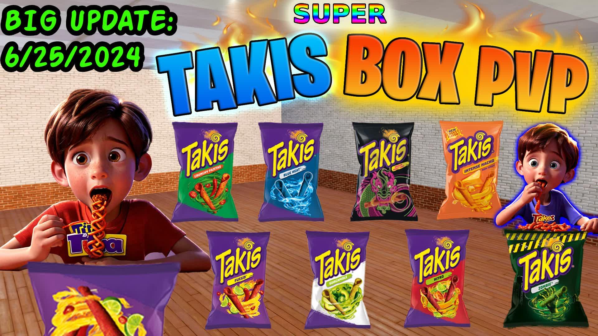 🔥 SUPER TAKIS BOX FIGHT PVP 🔥 UPDATE!!