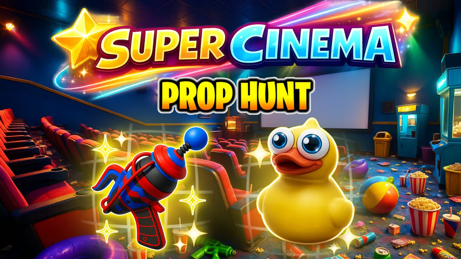 CINEMA PROP HUNT 🎬 SUPER CINEMA