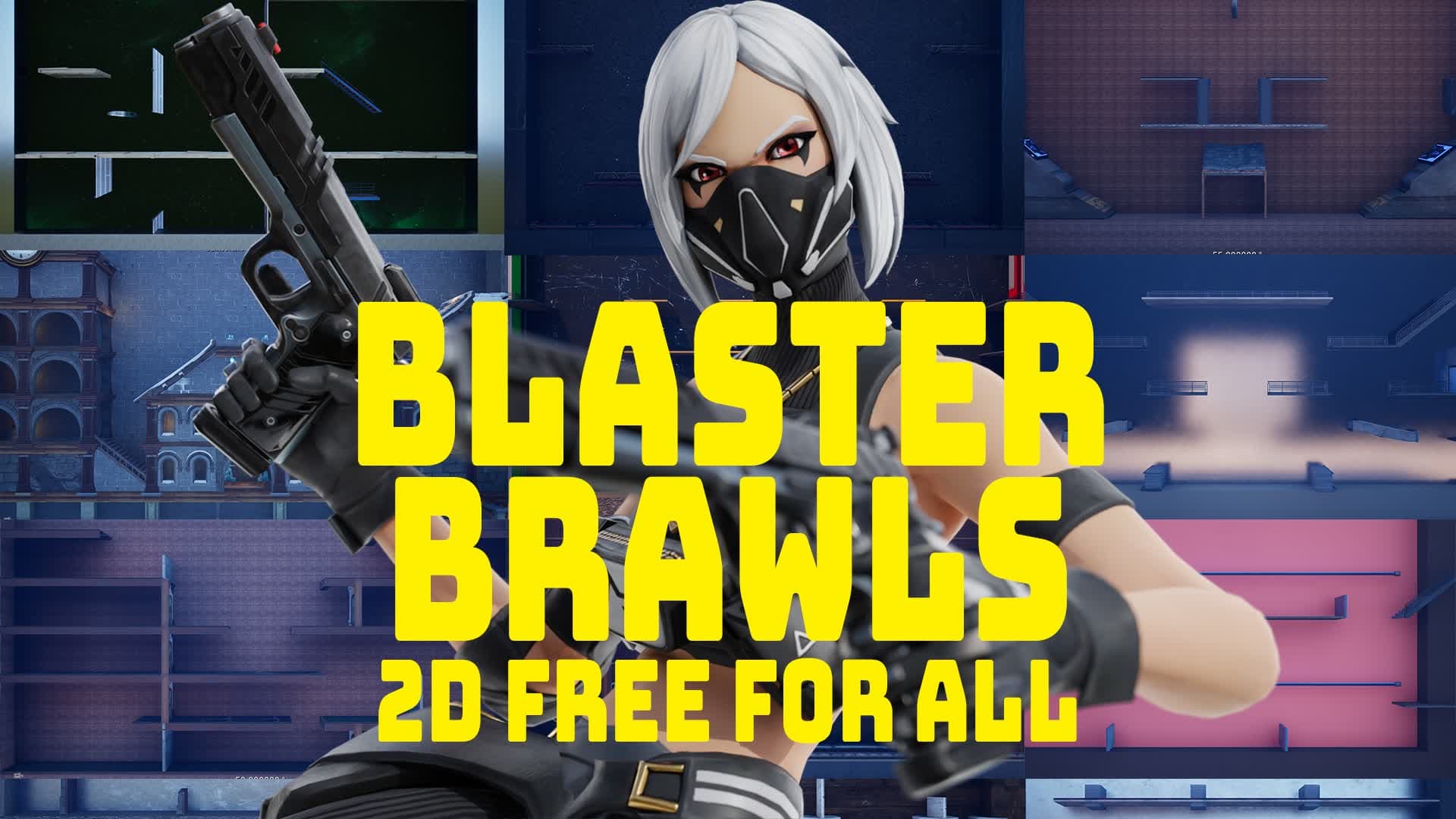 Blaster Brawls: 2D FREE FOR ALL ARENAS