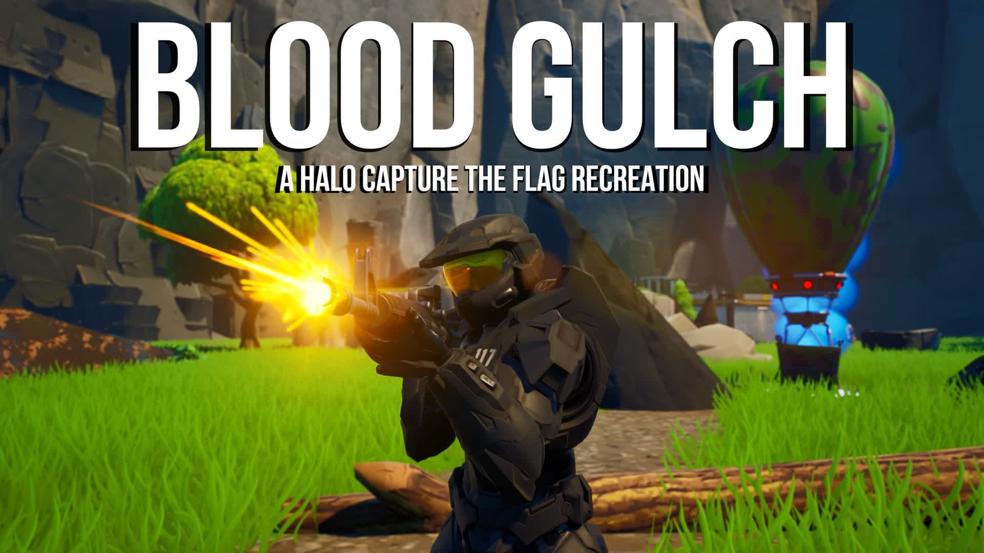 Halo: Blood Gulch - Capture The Flag