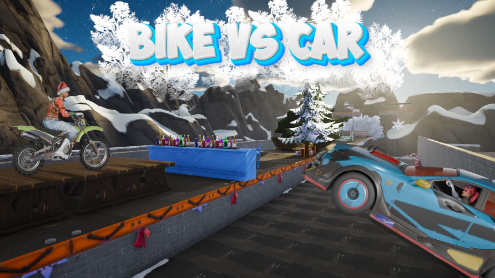 🥶BIKE VS CAR WINTER EDITION🥶