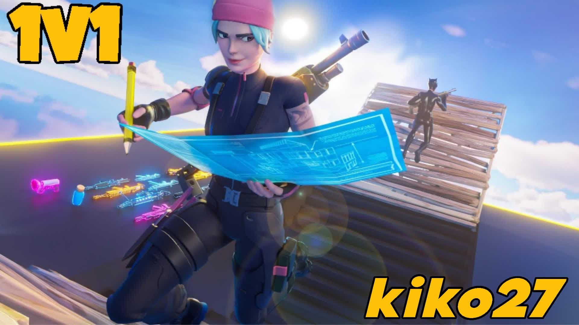 kiko27 1v1  build fights