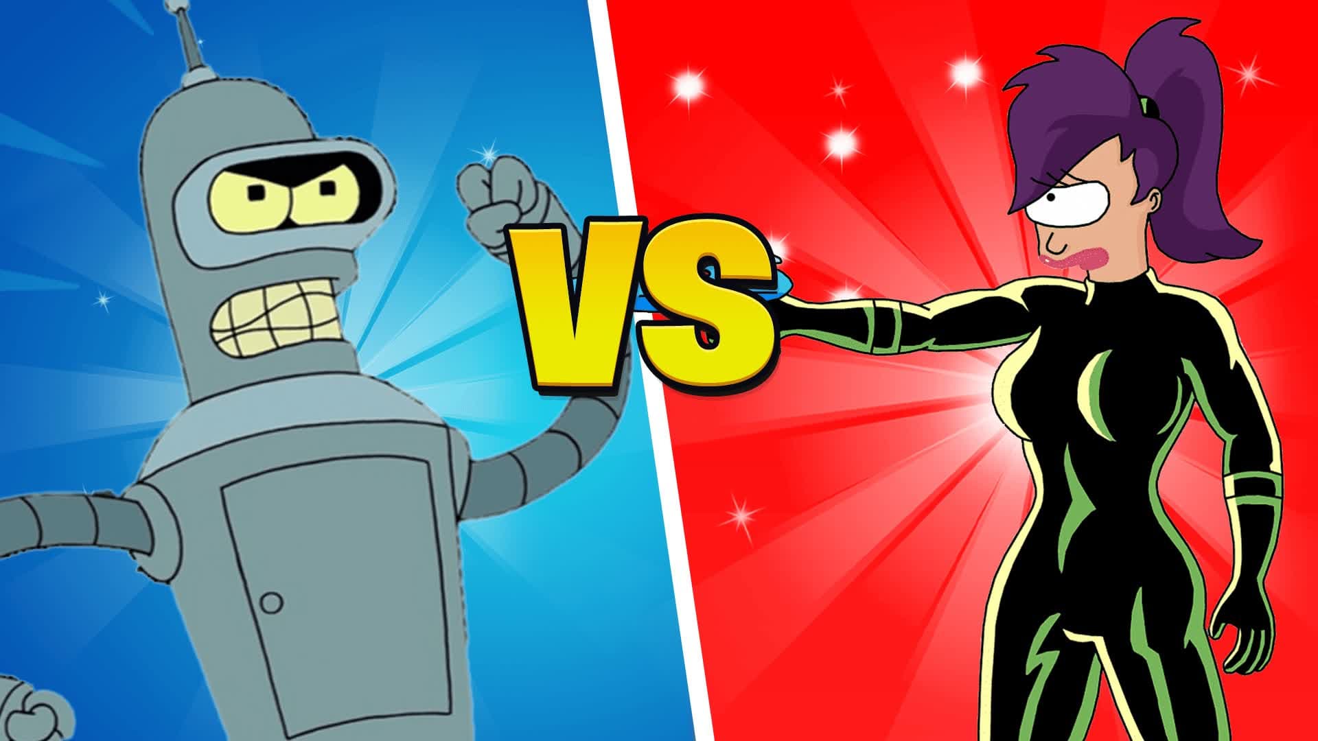 🤖 BENDER VS LEELA 👁️