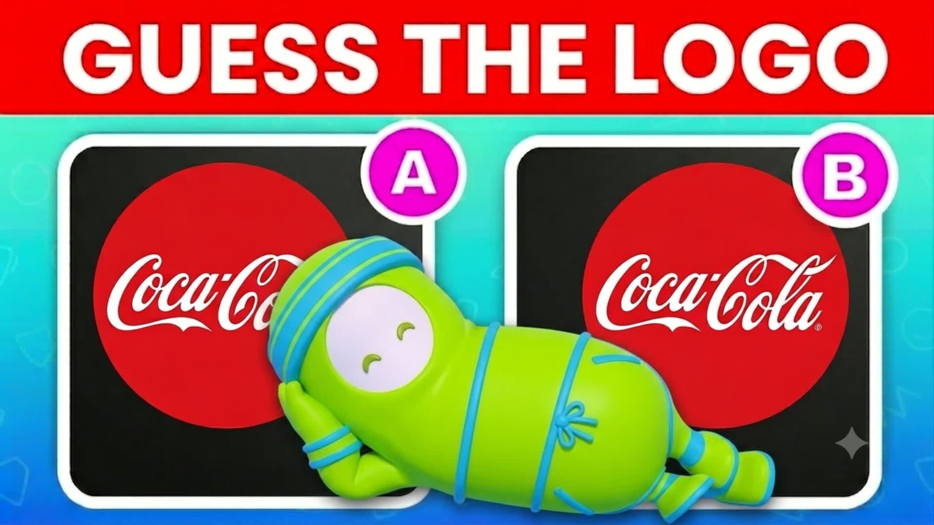 GUESS CORRECT LOGOS 🔍FALL GUYS⭐