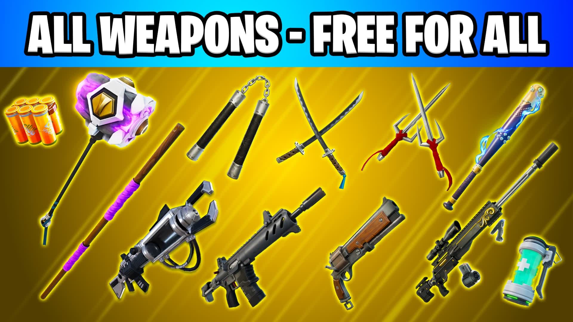 TMNT ⭐ALL GUNS - FREE FOR ALL (TILTED)