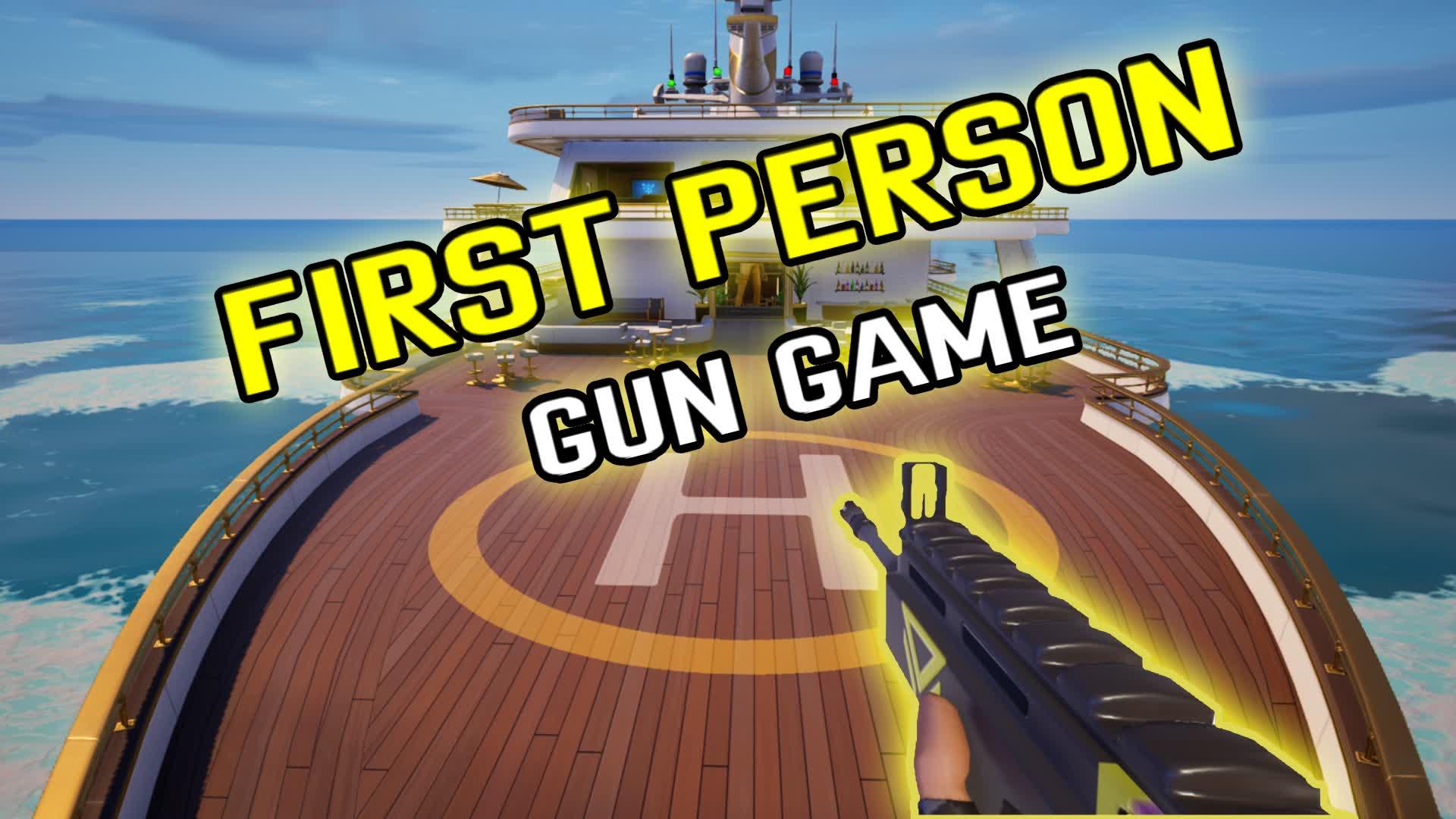 THE YACHT FIRST PERSON GUN GAME 🛥️