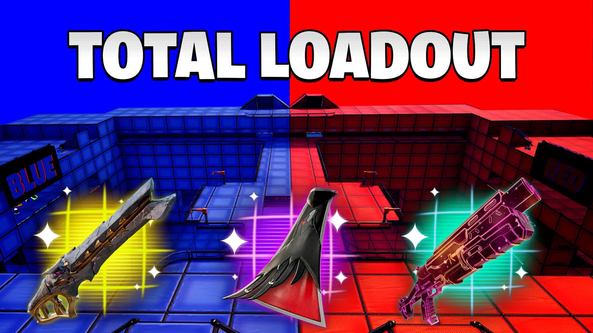 RED VS BLUE - TOTAL LOADOUT 🔴🔵