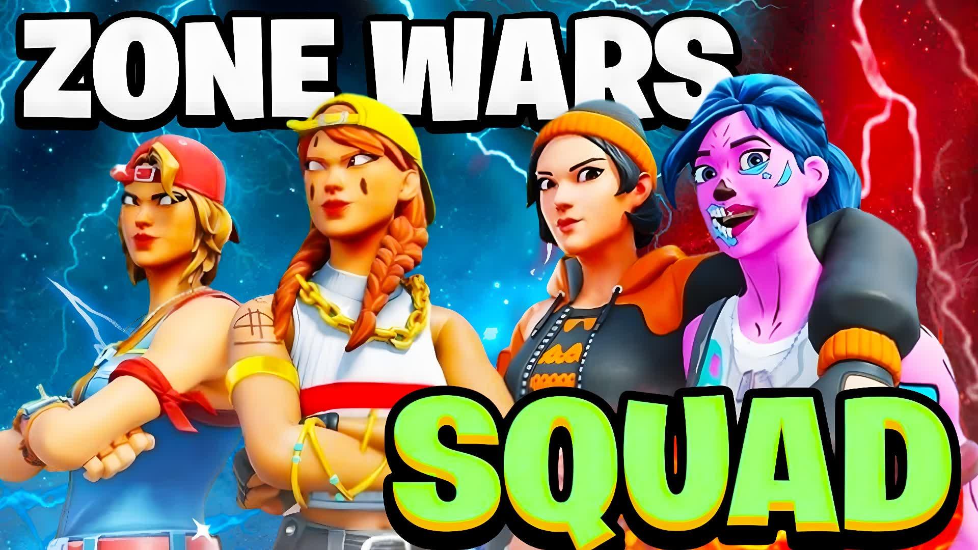 🔫ZONE WARS SQUADS 32 PLAYERS (PIMBA)🐉