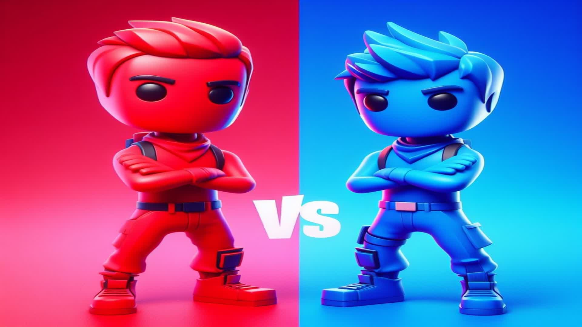 insane RED vs BLUE🔴🔵
