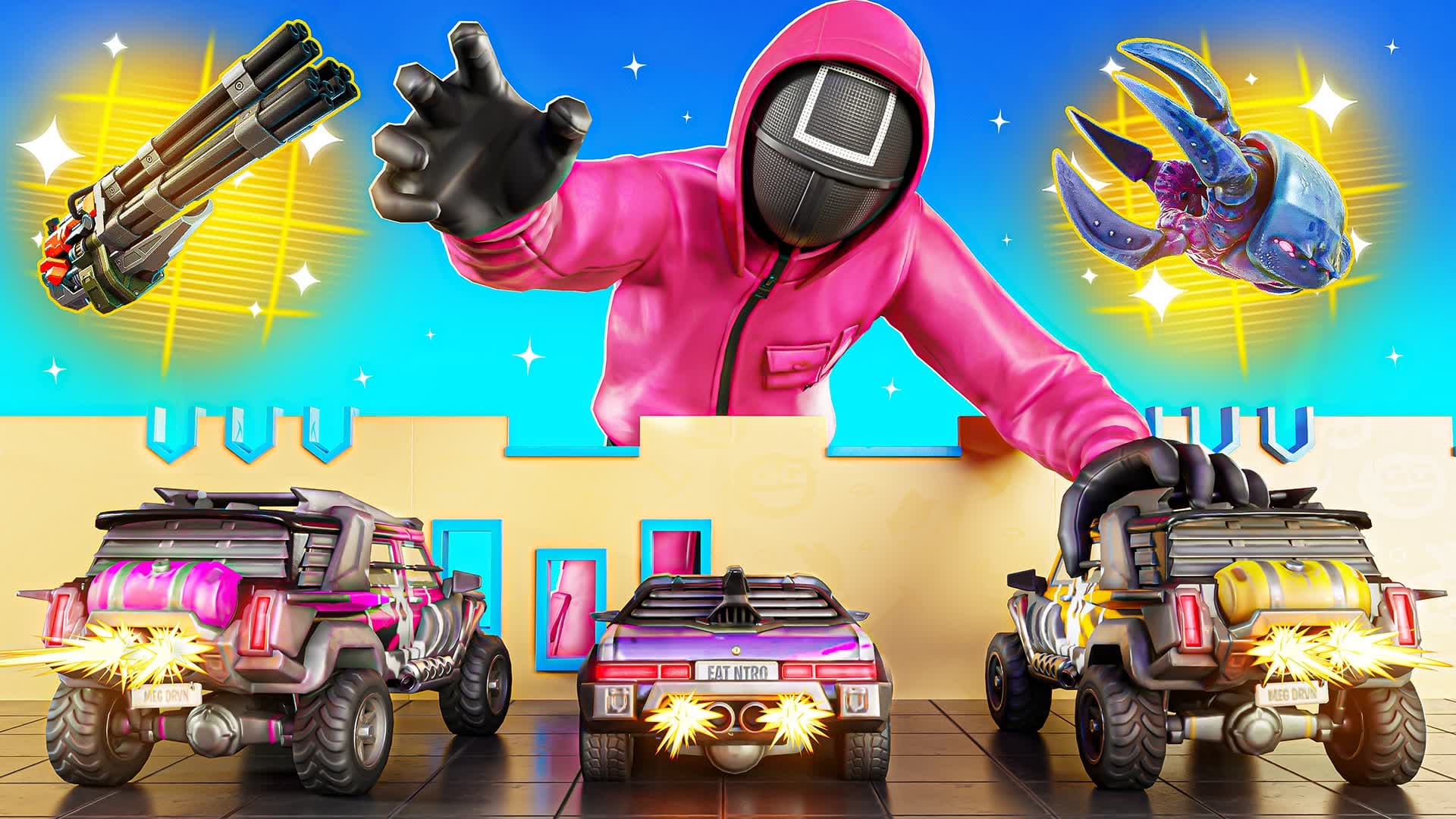SQUID GAME - FREE FOR ALL 🦑⭐ + BOSSES