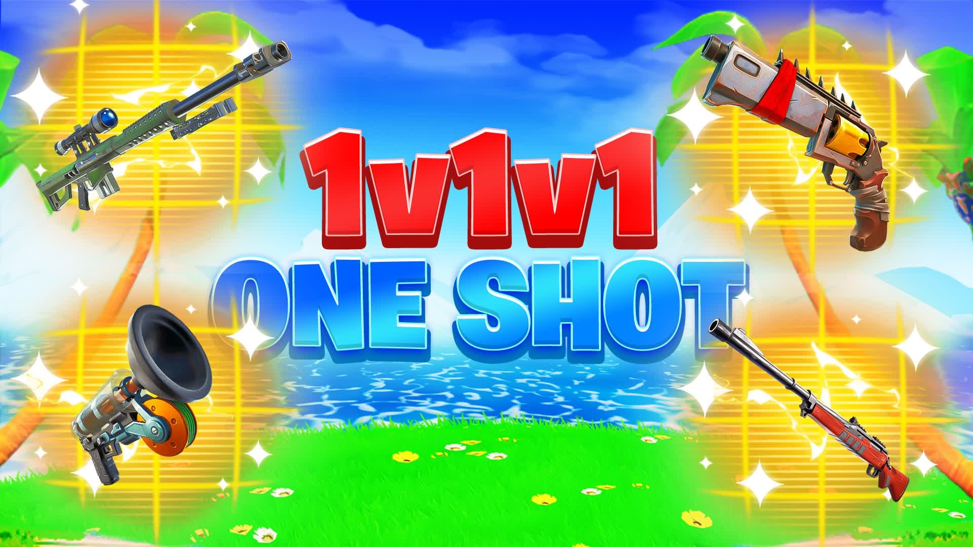 1V1V1 KPOP RELOAD REALISTICS ONE SHOT 🎯