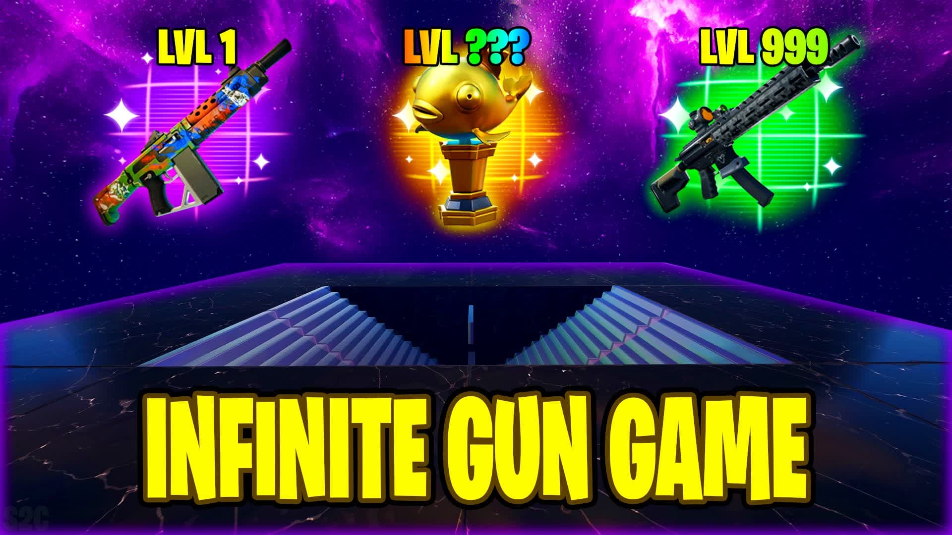 🎯 INFINITE 1V1 GUN GAME 🎯