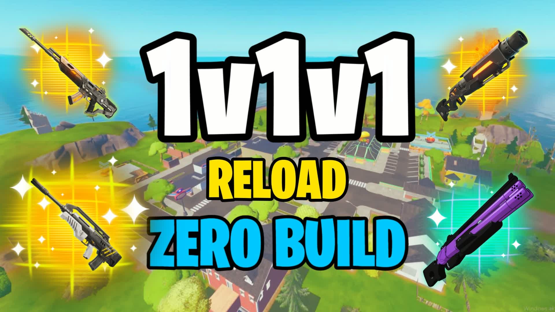 1V1V1 RELOAD 1V1 FFA | ZERO BUILD