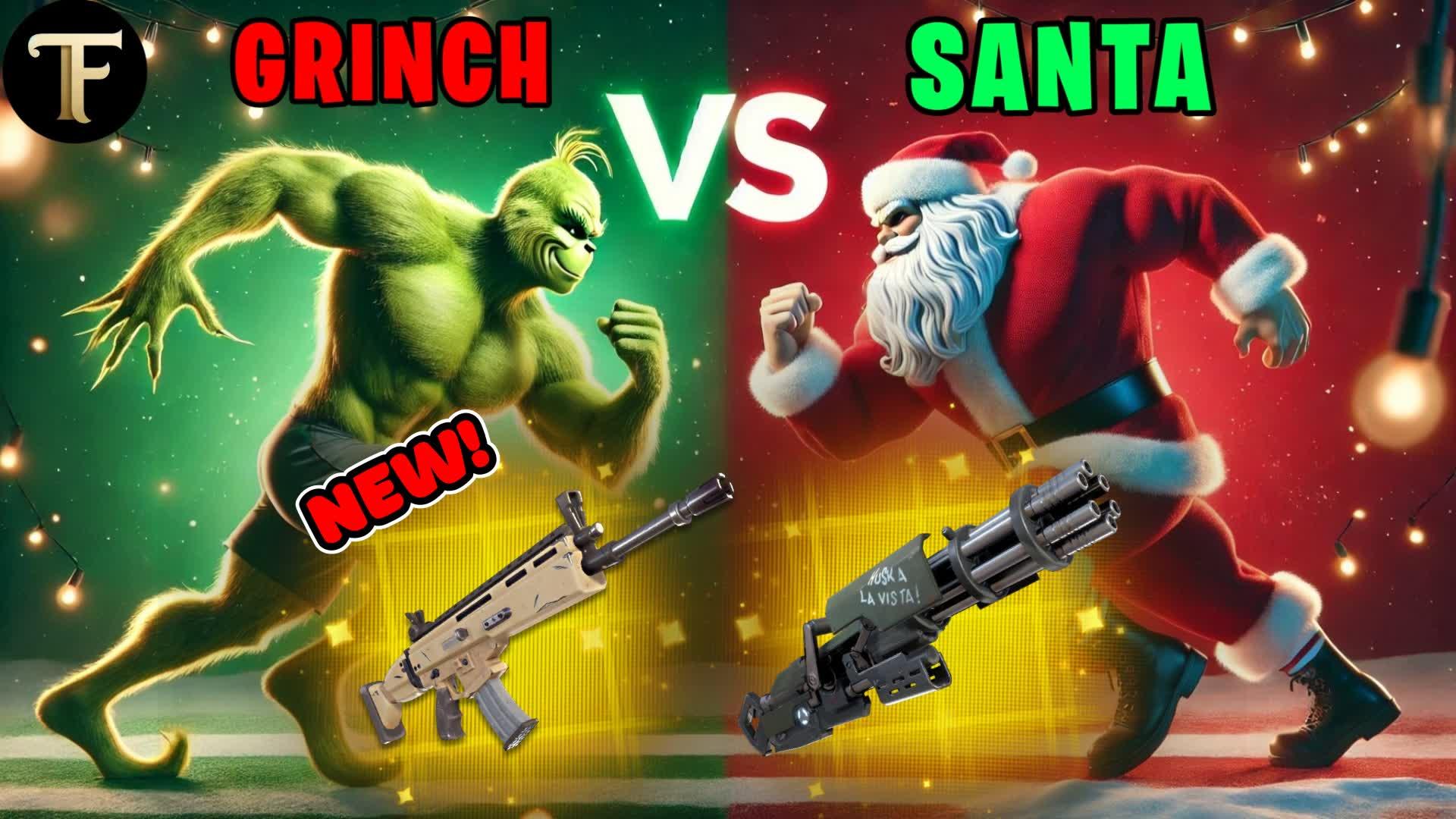 🎄 Grinch vs Santa 🎅 🔴🟢 Free For All