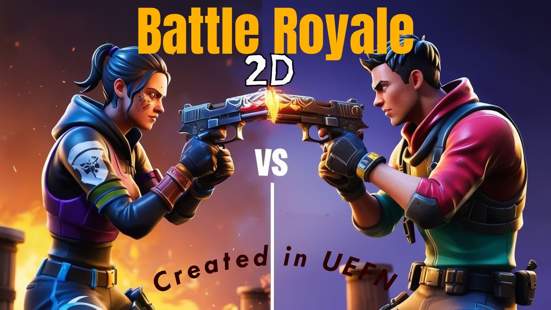 2D Mini-Battle Royale