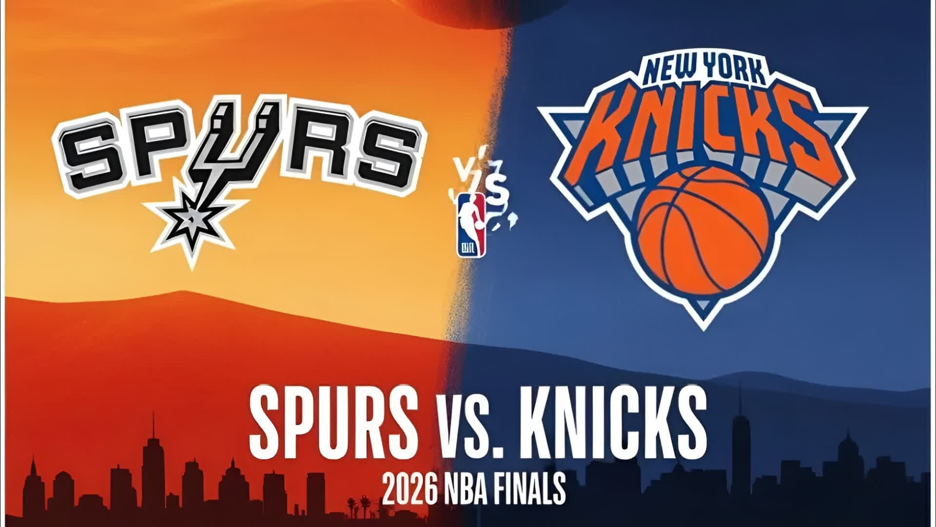 SPURS vs KNICKS 🏀🏆 FINALS in NBA ARENA