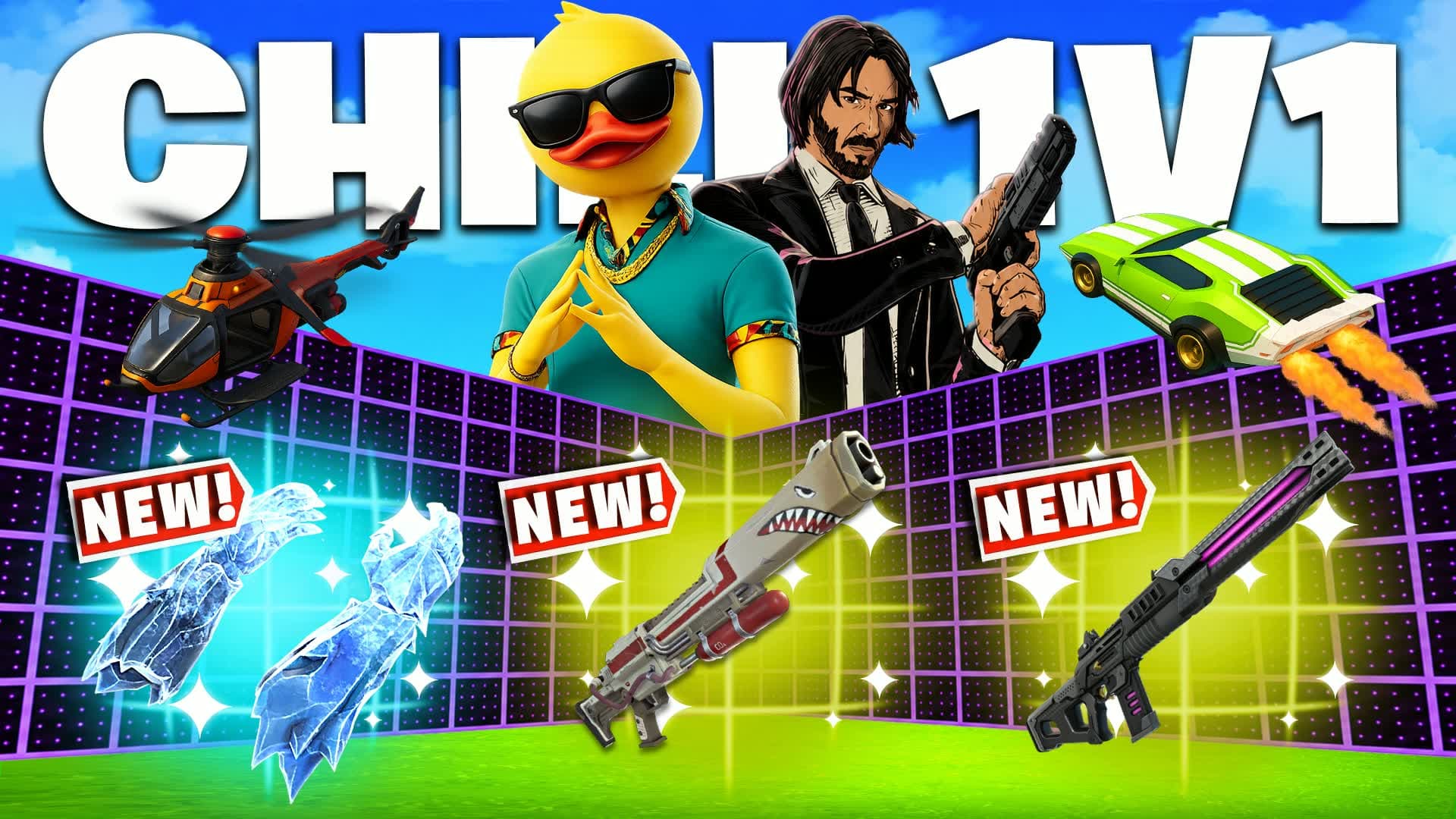CHILL 1V1 FFA - ALL WEAPONS & VEHICLES
