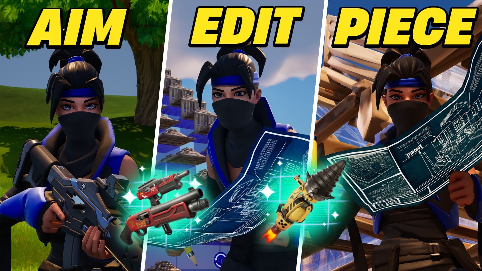 🎯Practice Course Aim, Edit, Piece & 1v1