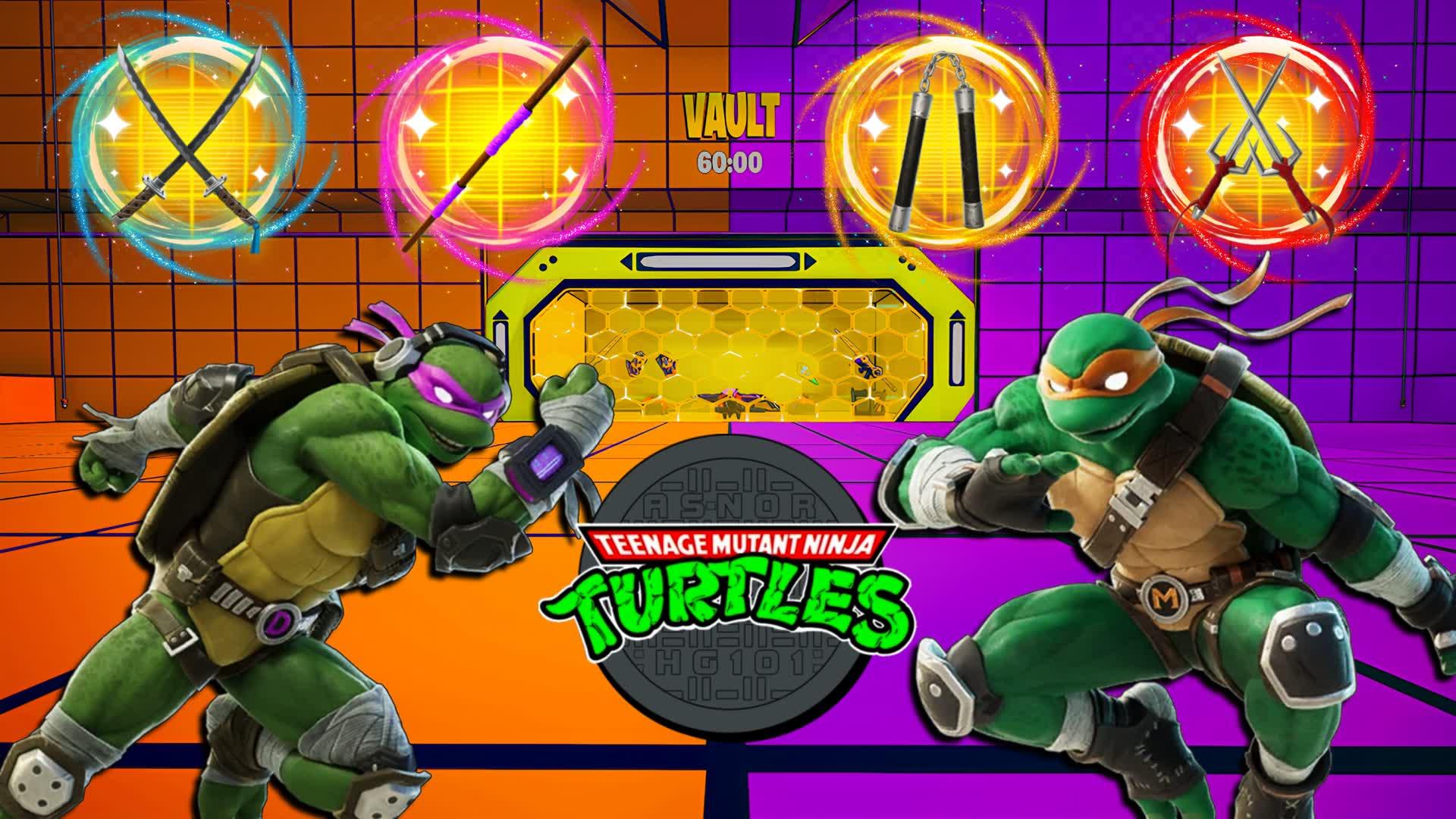 🐢TMNT - MIKEY Vs DONNIE🐢