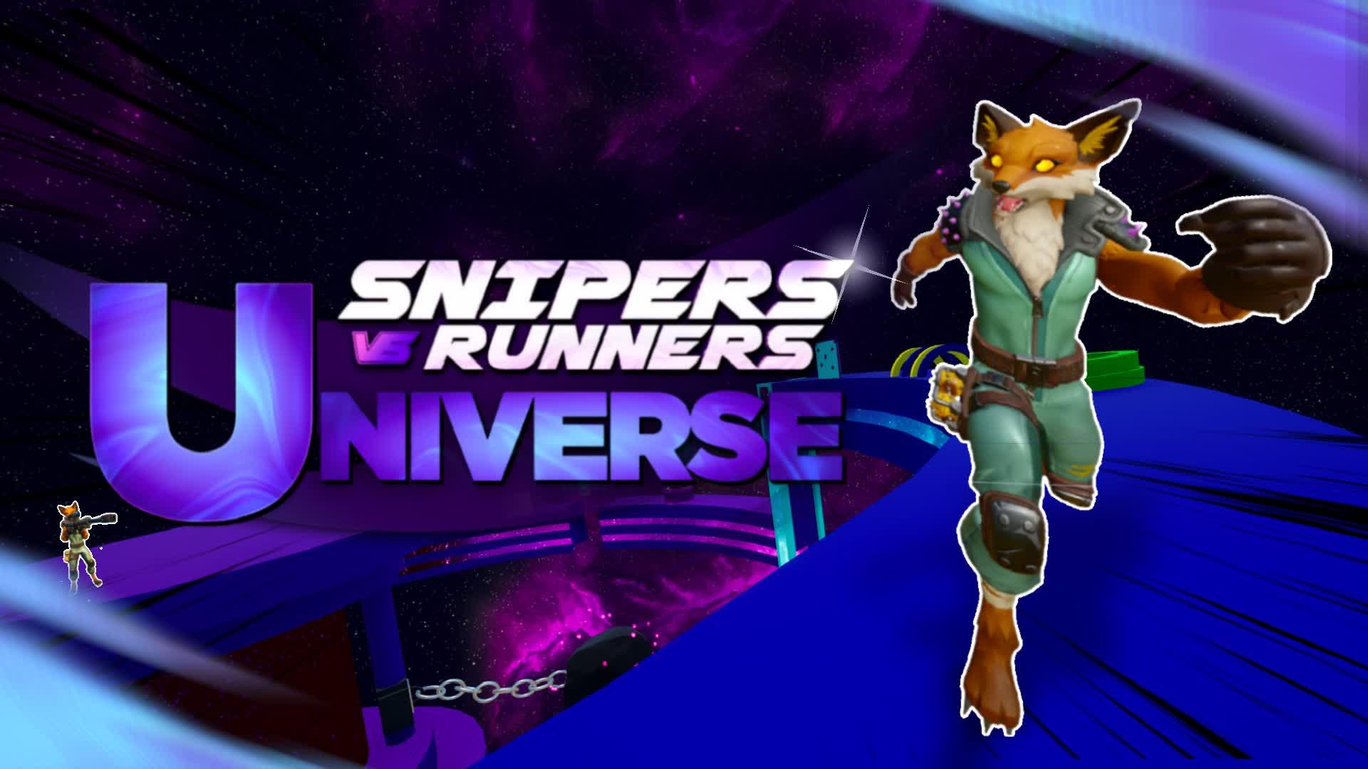 Snipers vs Runners - FoxUniverse 🌌❄️