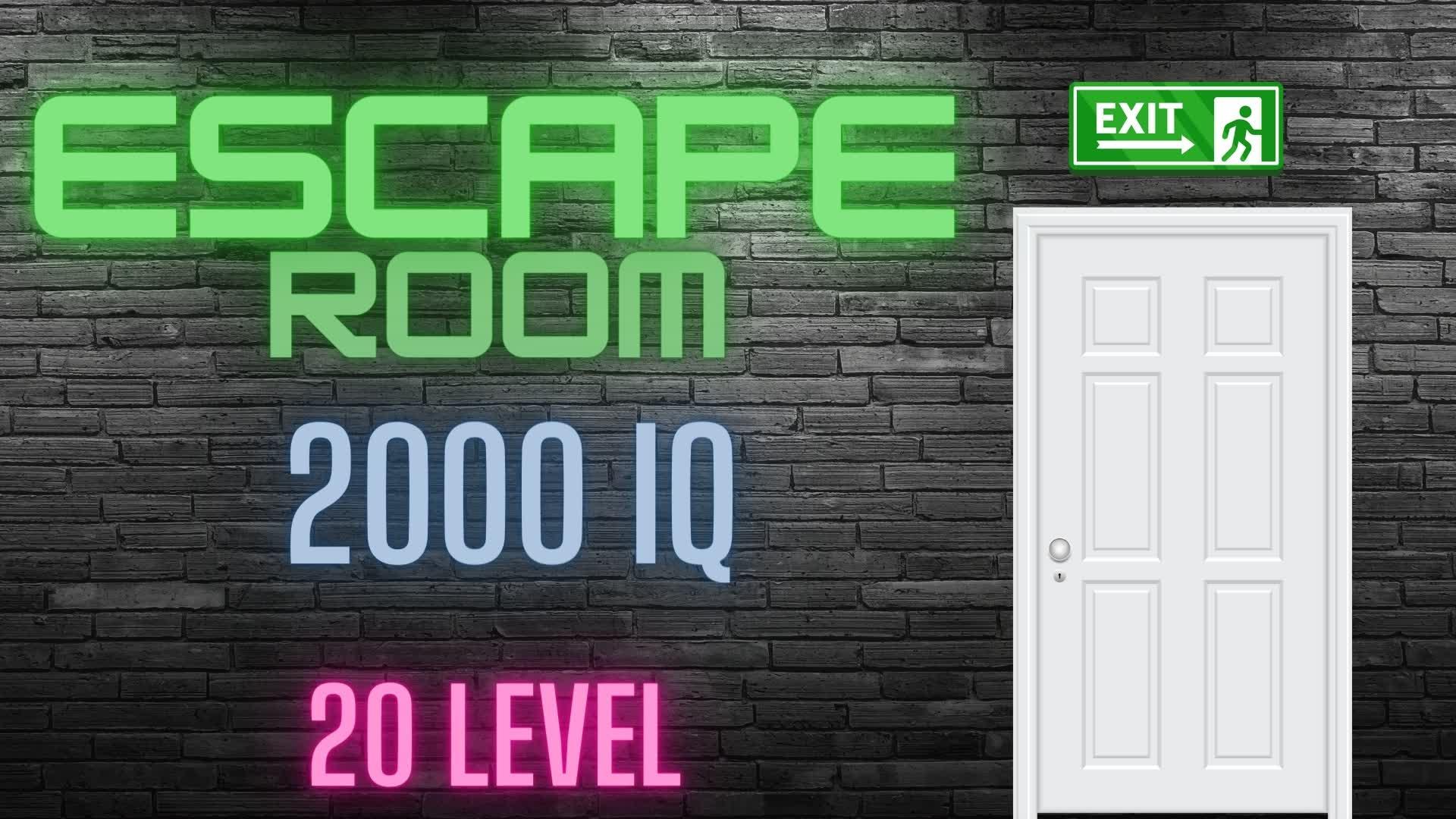 20 LEVEL IQ ESCAPE ROOM