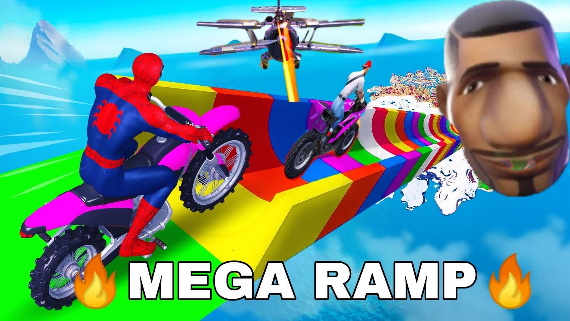 CARS MEGA RAMP RAIBOW FFA