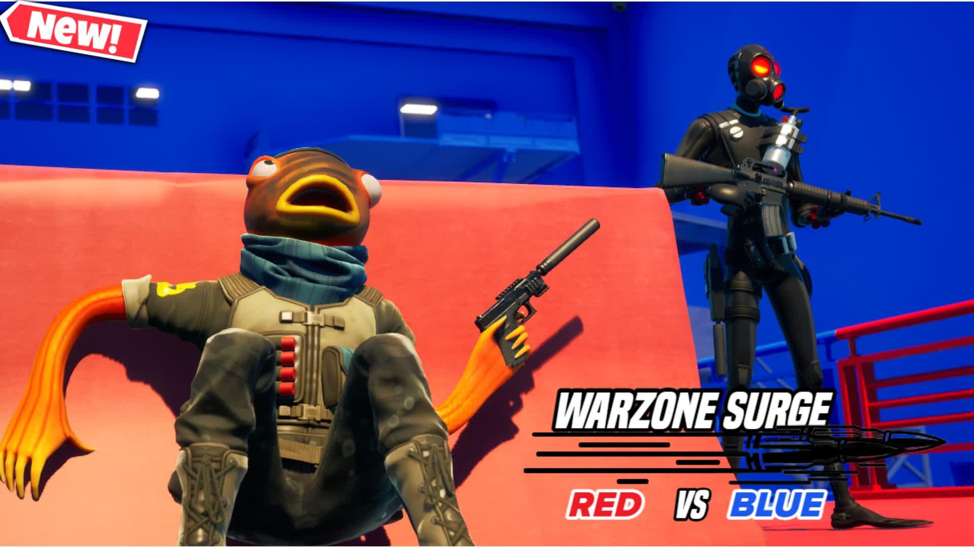 💥WARZONE SURGE🔫: RED VS BLUE 🔴🔵