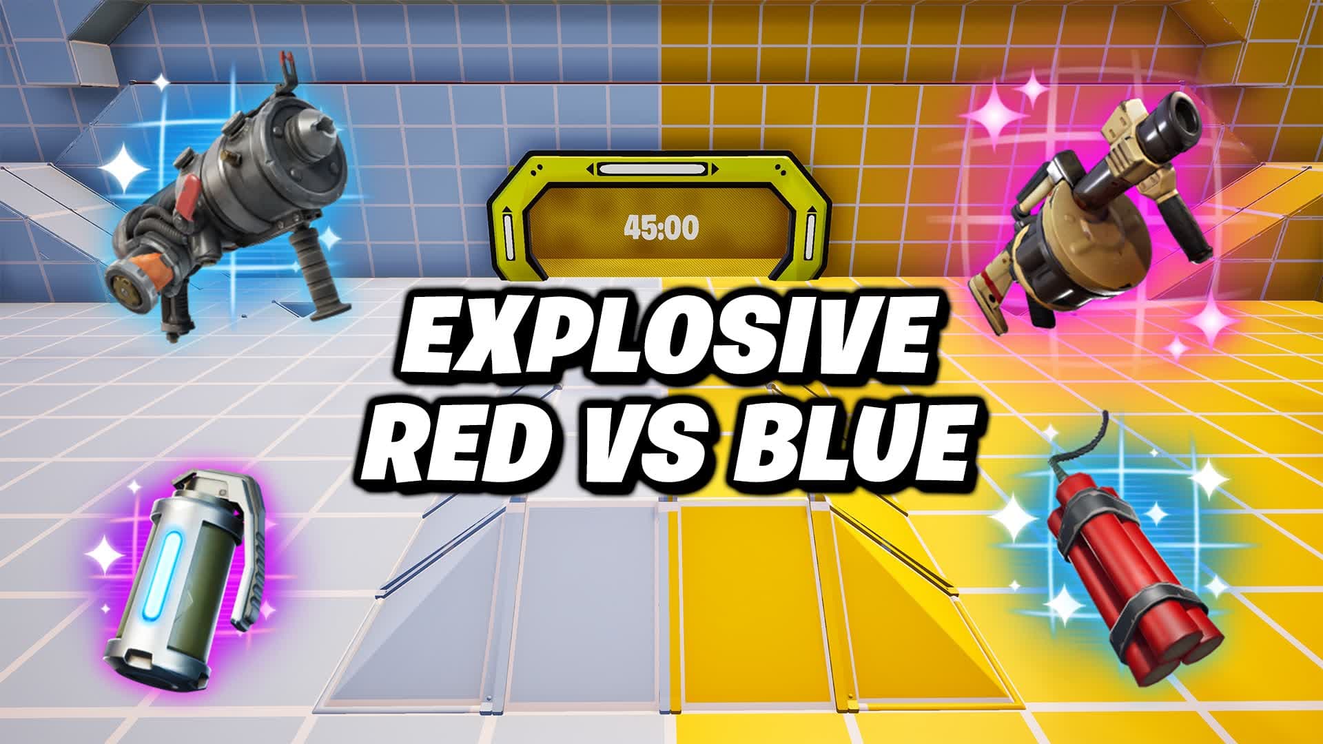 🔥 Explosive Red VS Blue 🔴 🔵