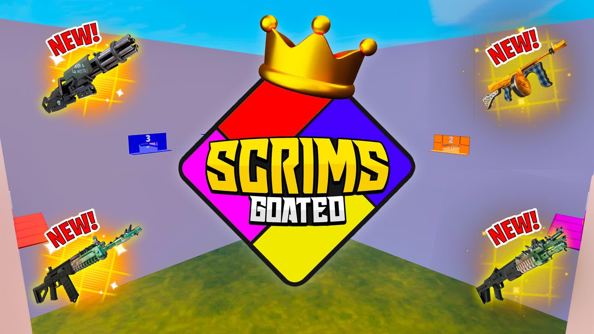 🏆SCRIMS GO GOATED! ZONE WARS 🌀